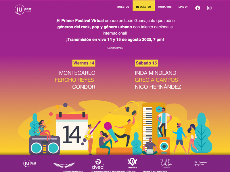 IU FEST DESARROLLO WEB